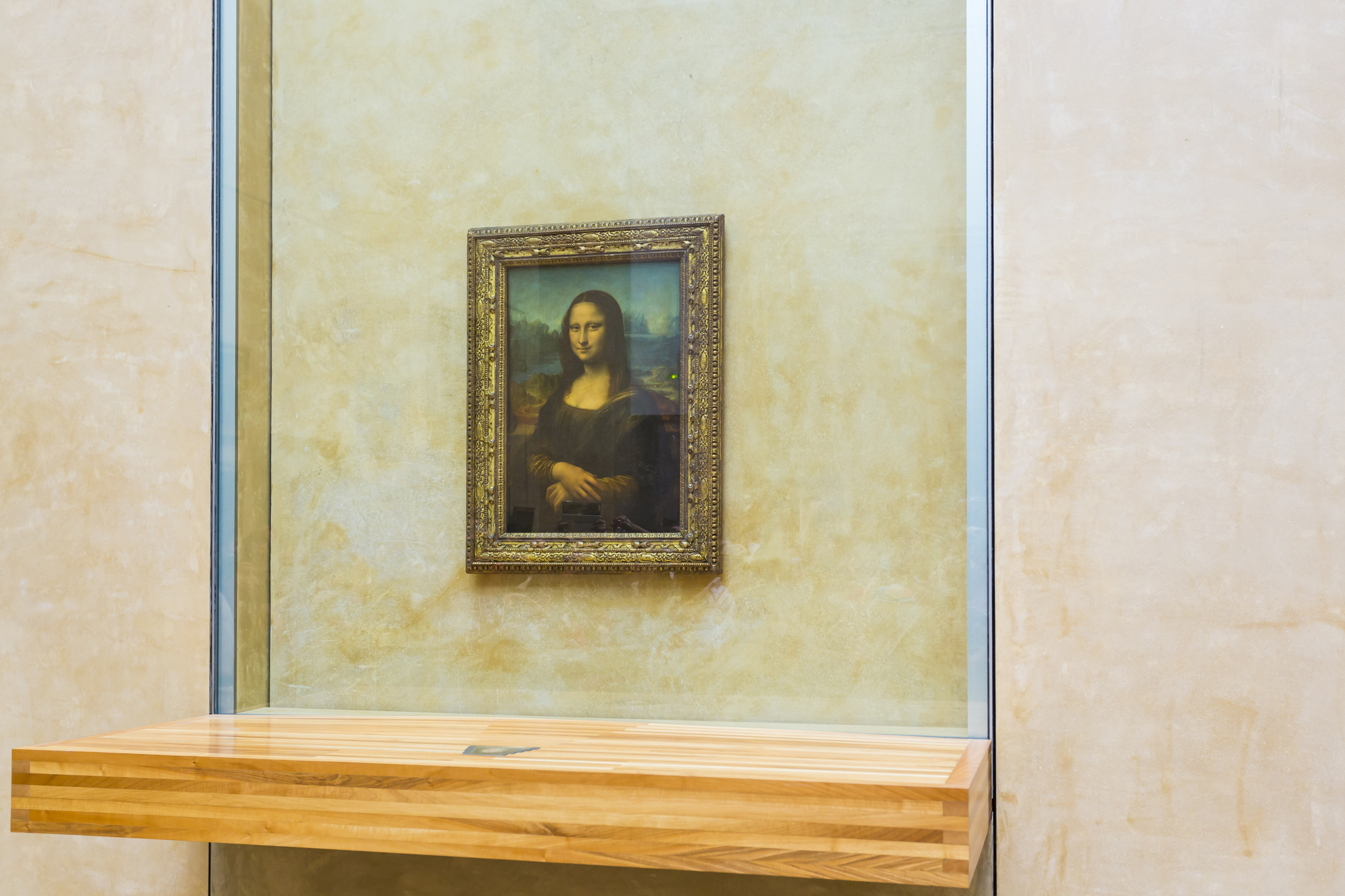 Лувр залы Мона Лиза