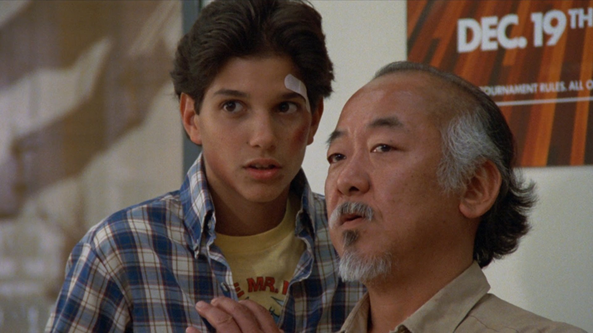 The karate kid. Парень-каратист фильм 1984. Каратэ КИД фильм 1984. Малыш каратист 1984. Каратэ-пацан фильм 1984.