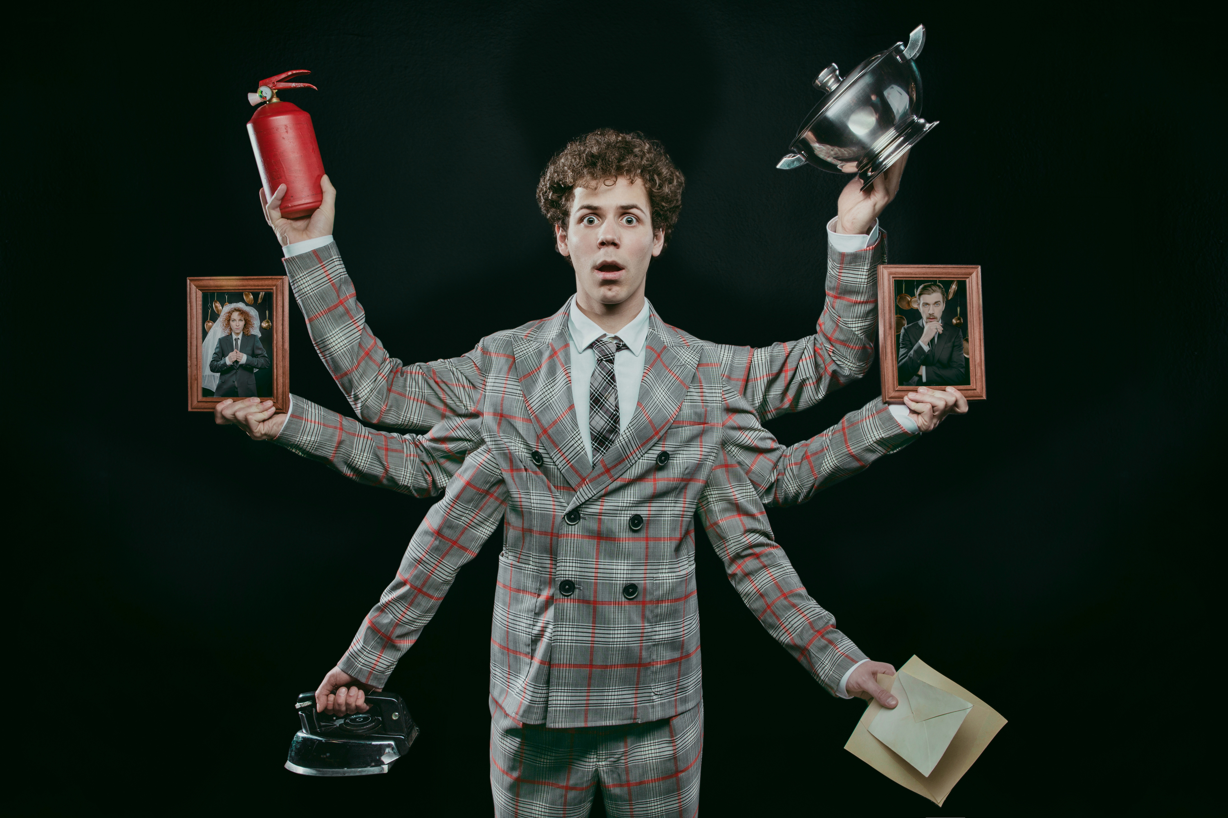 Господин слуга – афиша